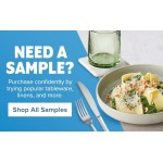 Acopa 10 oz. Stemmed Pilsner Glass - Sample