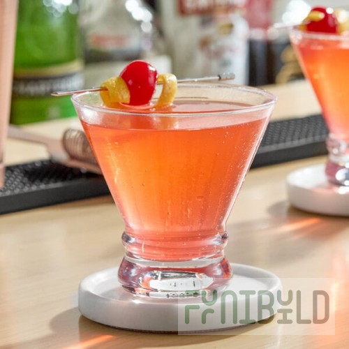 Acopa 8 oz. Stemless Martini / Dessert Glass - Sample