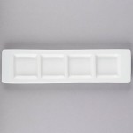 Tuxton AMU-557 Napa AlumaTux Pearl White (European White) 12 3/4