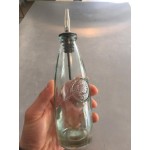 TableCraft 6619 12 oz. Authentic Collection Recycled Green Glass Oil and Vinegar Dispenser with Stainless Steel Pourer TableCraft 6619 12 oz. Authentic Collection Recycled Green Glass Oil and Vinegar Dispenser with Stainless Steel Pourer