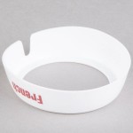 TableCraft CM2 Imprinted White Plastic TableCraft CM2 Imprinted White Plastic