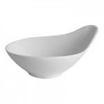 Ariane Miniature 2 oz. Ivory Round Porcelain Coupe Bowl - 18/Case