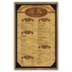 Menu Solutions WDPIX-A Weathered Walnut 5 1/2 Menu Solutions WDPIX-A Weathered Walnut 5 1/2