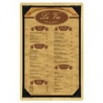 Menu Solutions WDPIX-A Weathered Walnut 5 1/2 Menu Solutions WDPIX-A Weathered Walnut 5 1/2