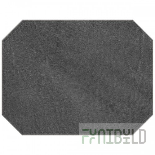H. Risch, Inc. TABLEMATOCT17x13CHARCOAL 17