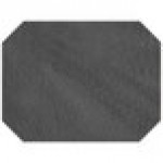 H. Risch, Inc. TABLEMATOCT17x13CHARCOAL 17