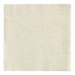 Choice Ecru / Ivory 2-Ply Customizable Beverage / Cocktail Napkin - 1,000/Case
