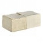 Choice Ecru / Ivory 2-Ply Customizable Beverage / Cocktail Napkin - 1,000/Case