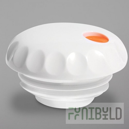 Vollrath 52163 White Lid for SwirlServe 20 oz. Hot-N-Cold Beverage Server