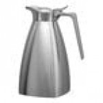 Service Ideas Square Server 33.8 oz. Stainless Steel Square Insulated Coffee Carafe / Server SVSQ10BS