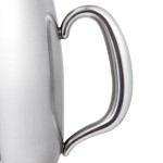 Vollrath 46596 Orion 68 oz. Mirror-Finished Stainless Steel Coffee / Tea Pot
