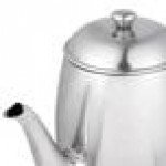 Vollrath 46596 Orion 68 oz. Mirror-Finished Stainless Steel Coffee / Tea Pot