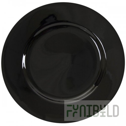 10 Strawberry Street BRB0024 Black Rim 12 1/4