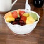Cambro SRB13148 13 oz. White Plastic Swirl Bowl - 24/Case Cambro SRB13148 13 oz. White Plastic Swirl Bowl - 24/Case