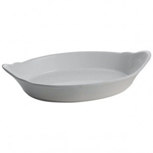 TableCraft CW1720N 1.3 Qt. Natural Oval Au Gratin Dish TableCraft CW1720N 1.3 Qt. Natural Oval Au Gratin Dish