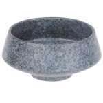 10 Strawberry Street BISEKI-12 Biseki 48 oz. Blue Stoneware Demi Bowl - 12/Case