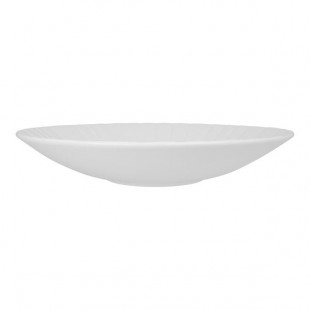Steelite Distinction Alina 48 oz. White Embossed Gourmet Deep Coupe Bowl - 6/Case