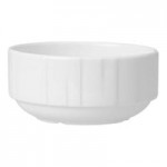 Steelite Distinction Alina 48 oz. White Embossed Gourmet Deep Coupe Bowl - 6/Case Steelite Distinction Alina 48 oz. White Embossed Gourmet Deep Coupe Bowl - 6/Case