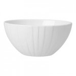 Steelite Distinction Alina 48 oz. White Embossed Gourmet Deep Coupe Bowl - 6/Case Steelite Distinction Alina 48 oz. White Embossed Gourmet Deep Coupe Bowl - 6/Case