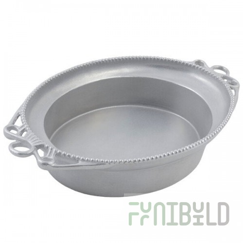 Bon Chef 2102P Bolero 8 Qt. Pewter-Glo Cast Aluminum Bowl