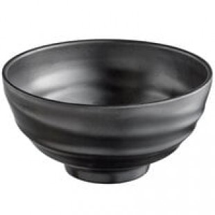Thunder Group 5707TM Tenmoku Black 30 oz. Round Melamine Soup Bowl - 12/Case Thunder Group 5707TM Tenmoku Black 30 oz. Round Melamine Soup Bowl - 12/Case