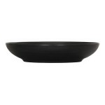 Cal-Mil Charlotte 140 oz. Black Coupe Melamine Bowl / Plate - 6/Case Cal-Mil Charlotte 140 oz. Black Coupe Melamine Bowl / Plate - 6/Case