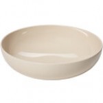GET B-46-MA Settlement 1.7 Qt. Manila Melamine Serving Bowl - 12/Case