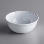 Acopa Foundations 15 oz. Blue Melamine Nappie Bowl - 12/Case