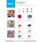 Acopa Foundations 15 oz. Blue Melamine Nappie Bowl - 12/Case