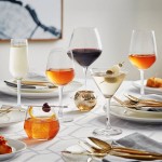 Acopa Radiance 12 oz. Stemless Wine Glass - 12/Case