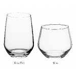 Acopa Radiance 12 oz. Stemless Wine Glass - 12/Case