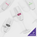 Acopa 8 oz. Customizable Flute Glass - 12/Case Acopa 8 oz. Customizable Flute Glass - 12/Case