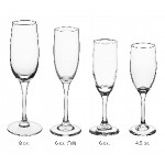Acopa 8 oz. Customizable Flute Glass - 12/Case Acopa 8 oz. Customizable Flute Glass - 12/Case