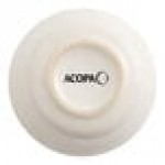 Acopa 7.25 oz. Ivory (American White) Rolled Edge Stoneware Bouillon Cup - 36/Case