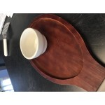 Acopa 7.25 oz. Ivory (American White) Rolled Edge Stoneware Bouillon Cup - 36/Case