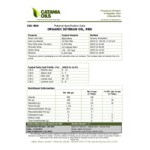 100% Organic Soybean Oil - 35 lb. 100% Organic Soybean Oil - 35 lb.