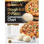 DeIorio's Flat Uncooked Pizza Dough 10 oz. - 36/Case DeIorio's Flat Uncooked Pizza Dough 10 oz. - 36/Case