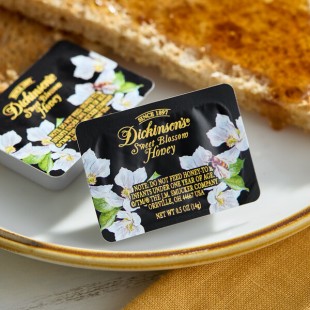 Dickinson's Pure Honey .5oz Portion Cup - 200/Case Dickinson's Pure Honey .5oz Portion Cup - 200/Case