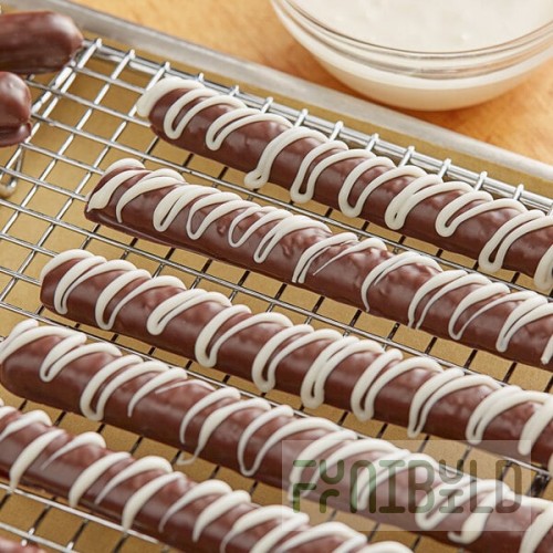 Clasen Quality Chocolate Alpine White Coating Wafers 25 lb.