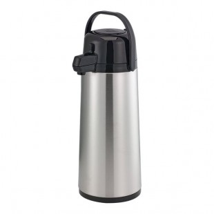 Service Ideas Eco-Air® 2.2 Liter Glass Lined Airpot with Push Button ECA22S Service Ideas Eco-Air® 2.2 Liter Glass Lined Airpot with Push Button ECA22S
