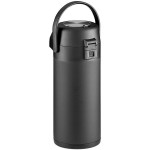 Acopa 3 Liter Stainless Steel Lined Matte Black Airpot with Push Button Acopa 3 Liter Stainless Steel Lined Matte Black Airpot with Push Button