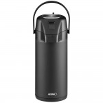 Acopa 3 Liter Stainless Steel Lined Matte Black Airpot with Push Button Acopa 3 Liter Stainless Steel Lined Matte Black Airpot with Push Button