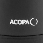 Acopa 3 Liter Stainless Steel Lined Matte Black Airpot with Push Button Acopa 3 Liter Stainless Steel Lined Matte Black Airpot with Push Button