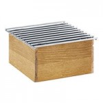 Cal-Mil Madera Wood 3-Tier Cup / Lid Organizer 23187-99