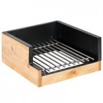 Cal-Mil Madera Wood 3-Tier Cup / Lid Organizer 23187-99