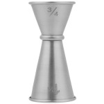 American Metalcraft JG2A 0.75 oz. & 1.25 oz. Stainless Steel Japanese Style Jigger American Metalcraft JG2A 0.75 oz. & 1.25 oz. Stainless Steel Japanese Style Jigger