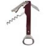 Franmara 2018-03 Wine Steward's Waiter's Customizable Corkscrew with Burgundy Handle
