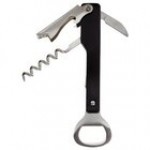 Franmara 2018-03 Wine Steward's Waiter's Customizable Corkscrew with Burgundy Handle