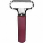 Franmara Ahh Super! Chrome-Plated Two-Prong Customizable Cork Extractor with Dark Blue Sheath 2125-05