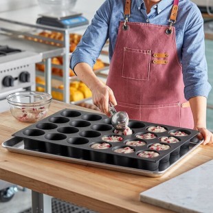 Pavoni Pavoflex 24 Compartment Big Muffins Silicone Baking Mold PX056 - 3 3/8